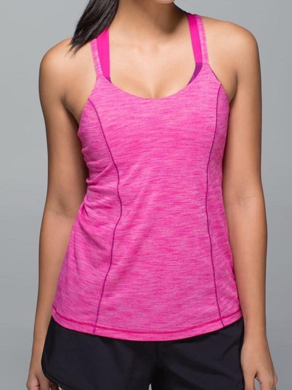 lululemon athletica Hot Pink Racerback Tank size4